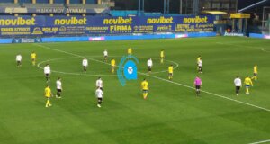 Για την 19η Αγωνιστική της SL1 ο Παναιτωλικός με ένα γκολ του Μαϊντέβατς κέρδισε τον Ο.Φ.Η. και παραμένει στο γκρουπ 5-8