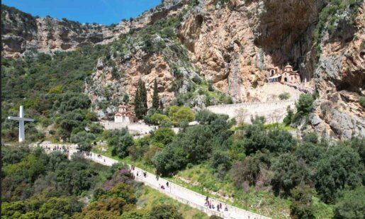 Της Ζωοδόχου Πηγής και του Θωμά στην Ιερά Μονή Αγίας Ελεούσης στην Κλεισούρα Ι.Π. Μεσολογγίου - Οι Ιερές Ακολουθίες.