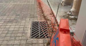 Στο Αγρίνιο και συγκεκριμένα στην Πλατεία Φλέμινγκ όταν σιδερόβεργα καρφώθηκε στο πόδι πεζού το απόγευμα της Τετάρτης, 2 Απριλίου.