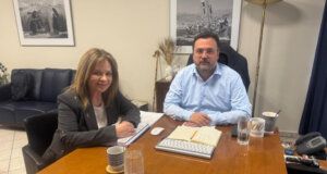 Η Χριστίνα Σταρακά είχε μία κατεπείγουσα συνάντηση με τον Γιώργο Στρατάκο την 7η Απριλίου για τους Κτηνοτρόφους του Ξηρομέρου
