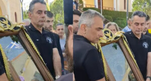 Την Πέμπτη, 22 Μαΐου 2025 από τον Ι.Ν. Αγίων Κωνσταντίνου & Ελένης Αγρινίου με δάκρυα έγινε η αναχώρηση της Παναγίας Σουμελά.