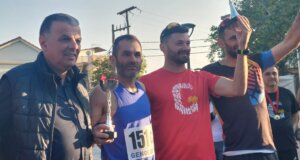 Άγιος Κωνσταντίνος Αγρινίου, απόγευμα 18ης Μαΐου και ο αγώνας δρόμου ήταν αφιερωμένος στην Ημέρα Μνήμης της Γενοκτονίας των Ποντίων.