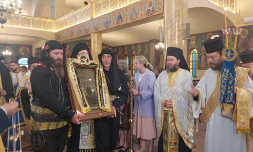 Στο Αγρίνιο και τον Ι.Ν. Αγίων Κωνσταντίνου & Ελένης έγινε η υποδοχή της Εικόνας της Παναγίας Σουμελά