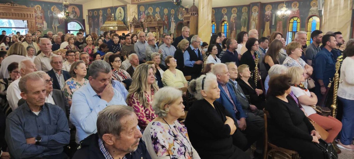 Στο Αγρίνιο την 20η Μαΐου τελέστηκε ο Εσπερινός των Αγίων Κωνσταντίνου και Ελένης με τη συμμετοχή πλήθους πιστών.