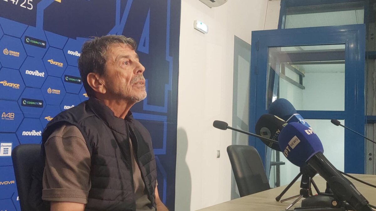 Ο Γιάννης Πετράκης ήταν ευχαριστημένος για την εικόνα της ομάδας του στην 8η Αγωνιστική των Playouts της SL1.
