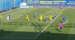 Στα Playouts της SL1 ο Απόστολος Αποστολόπουλος ήταν ο μόνος που σκόραρε για τον Παναιτωλικό, Σερραίος στην καταγωγή, δεν το πανηγύρισε.
