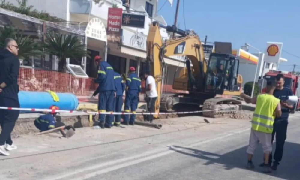 Η Ρόδος θρηνεί καθώς ένας Αγρινιώτης εργάτης είναι νεκρός, καταπλακώθηκε το πρωί της 11ης Μαΐου από χώματα σε έργα ύδρευσης.