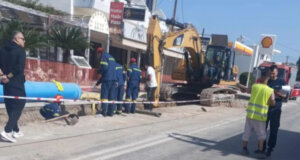 Η Ρόδος θρηνεί καθώς ένας Αγρινιώτης εργάτης είναι νεκρός, καταπλακώθηκε το πρωί της 11ης Μαΐου από χώματα σε έργα ύδρευσης.