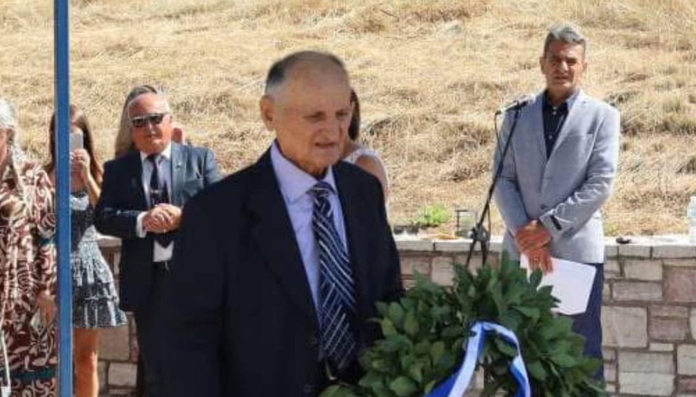 Στο Θέρμο έφυγε από τη ζωή ο Ανδρέας Σιαλμάς, πατέρας του Ήρωα Νίκου Σιαλμά 33 χρόνια μετά τη θυσία του γιου του.
