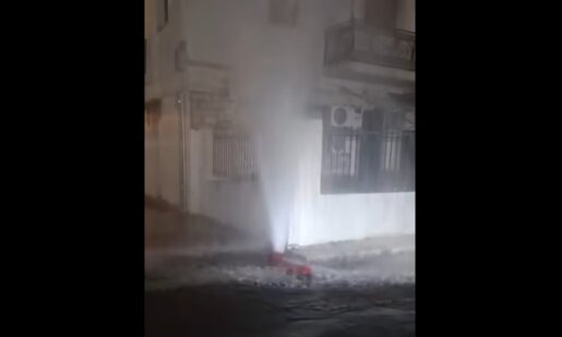 Στο Μεσολόγγι ο Δήμαρχος Σπύρος Διαμαντόπουλος αναφέρθηκε στη ζημιά που προκάλεσε κάποιο σε κρουνό της Πυροσβεστικής.