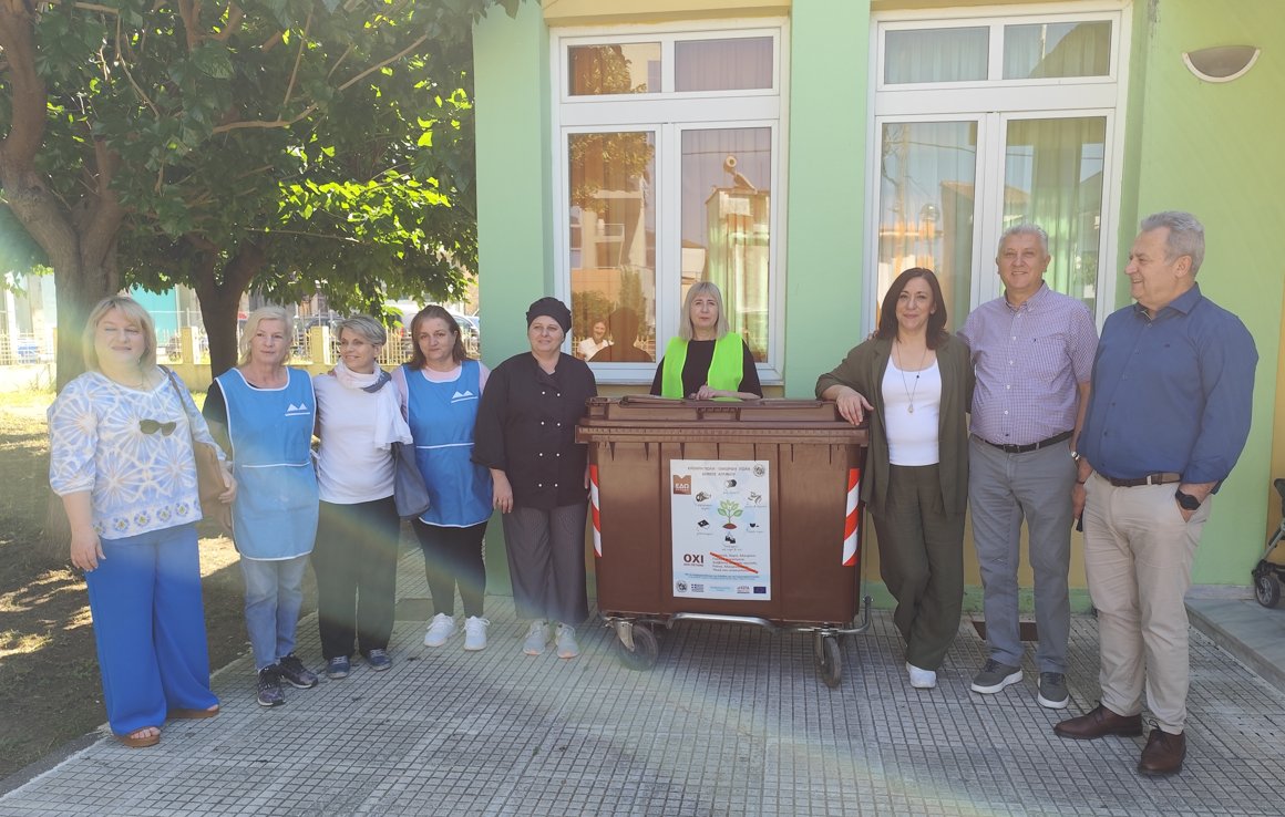 Ο Κώστας Κουμπουλής, Αντιδήμαρχος Αγρινίου σημείωσε πως «εκπαιδεύουμε τα παιδιά μας από νωρίς στην αξία της ανακύκλωσης».