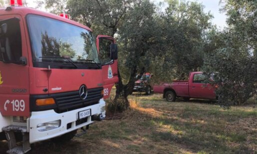 Στο Παναιτώλιο Αγρινίου σημειώθηκε φωτιά στην εγκατάσταση ελαιοτριβείου - Άμεση αντίδραση της Π.Υ.