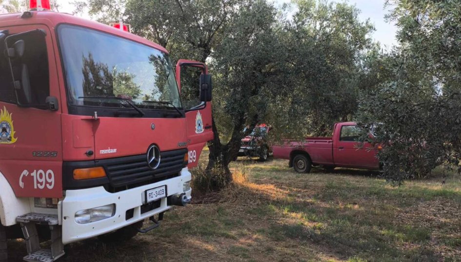 Στο Παναιτώλιο Αγρινίου σημειώθηκε φωτιά στην εγκατάσταση ελαιοτριβείου - Άμεση αντίδραση της Π.Υ.