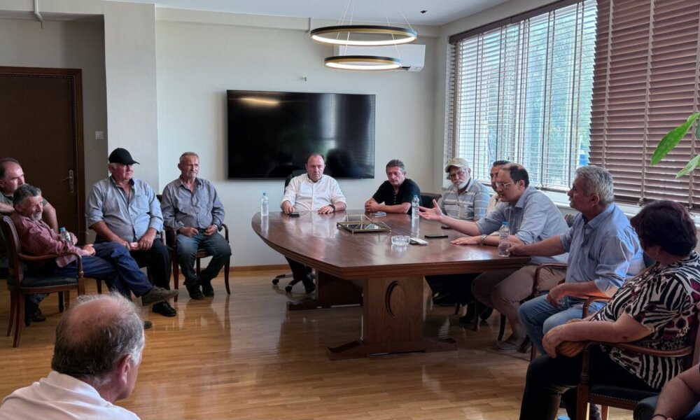 Η Π.Δ.Ε. γνωστοποίησε τη σύσκεψη που πραγματοποιήθηκε στην Αιτωλοακαρνανία για τις επιπτώσεις στην Κτηνοτροφία.