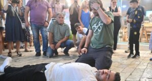 Στο Πανηγύρι Άη‑Συμιού για το 2025 με τον «Χορό του Πεθαμένου» κορυφώθηκαν οι τελετουργίες.