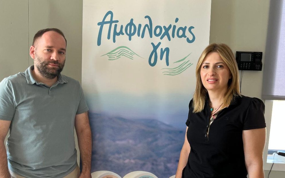 Η Νίκη Φλώρου - Καραγιάννη επισκέφθηκε Τυροκομικές και Γαλακτοκομικές Επιχειρήσεις στην Αμφιλοχία.