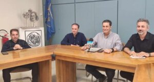 Στο ΔΗ.ΠΕ.ΘΕ. Αγρινίου ο Λευτέρης Γιοβανίδης ανέλαβε και επίσημα τα καθήκοντά του ως Καλλιτεχνικός Διευθυντής.