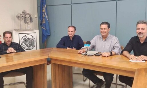 Στο ΔΗ.ΠΕ.ΘΕ. Αγρινίου ο Λευτέρης Γιοβανίδης ανέλαβε και επίσημα τα καθήκοντά του ως Καλλιτεχνικός Διευθυντής.