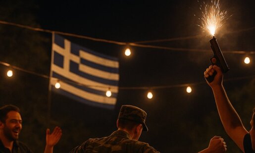 Στο Ξηρόμερο τα ξημερώματα της 4ης Ιουλίου το γλέντι που είχε στηθεί από νωρίς για νεοσύλλεκτο φαντάρο παραλίγο να μετατραπεί σε τραγωδία!