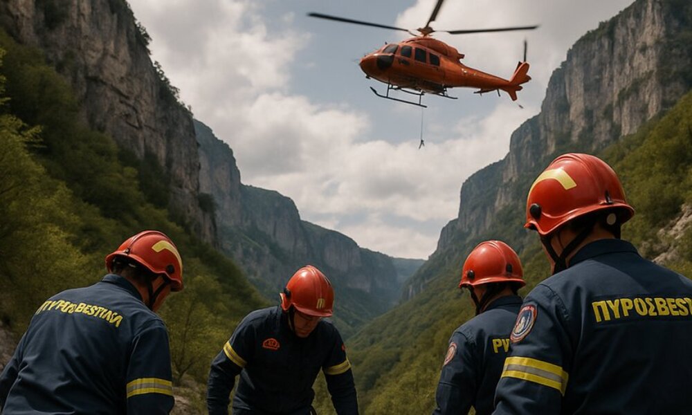 Τραγωδία σημειώθηκε στα Ιωάννινα αφού η 25χρονη Αμερικανίδα εντοπίστηκε νεκρή μετά από πτώση 40 μέτρων στο Φαράγγι του Βίκου.