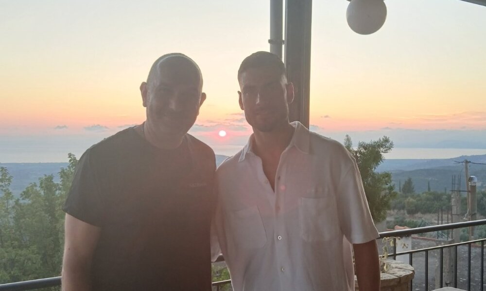 Ο Κεχρινιώτης Ποδοσφαιριστής, Γιώργος Μασούρας στο πλαίσιο της καλοκαιρινής του άδειας εθεάθη στο Αμπελάκι Αμφιλοχίας!