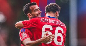 Ο Αγρινιώτης Τόλης Κωνσταντόπουλος σκόραρε από το πρώτο κιόλας ματς που αγωνίστηκε με τη φανέλα της Ράκοφ!