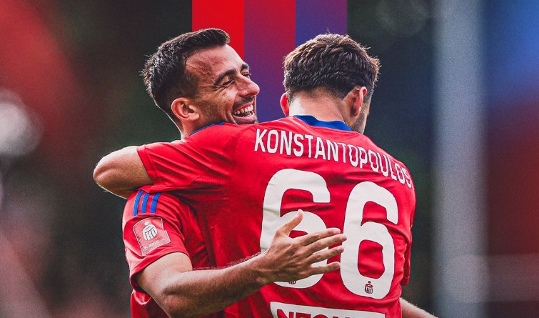 Ο Αγρινιώτης Τόλης Κωνσταντόπουλος σκόραρε από το πρώτο κιόλας ματς που αγωνίστηκε με τη φανέλα της Ράκοφ!