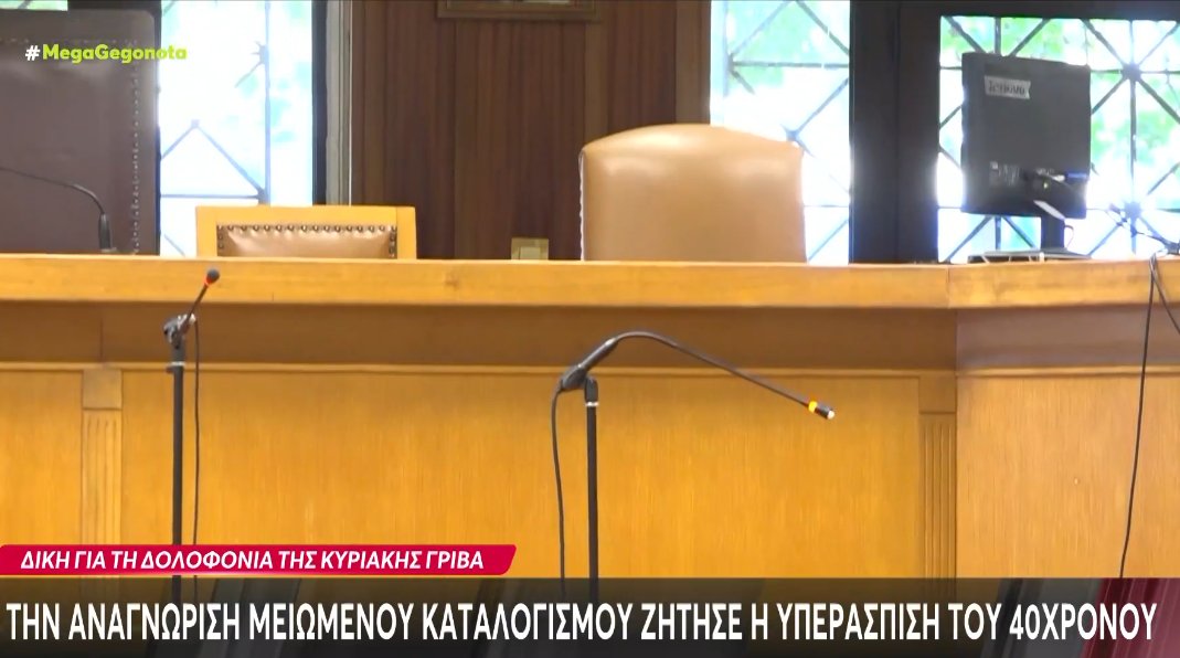 Η Κυριακή Γρίβα δολοφονήθηκε - Όσα είπε στην κατάθεσή του ο Ψυχίατρος που είχε διαγνώσει διπολική διαταραχή στον 40 χρονο.