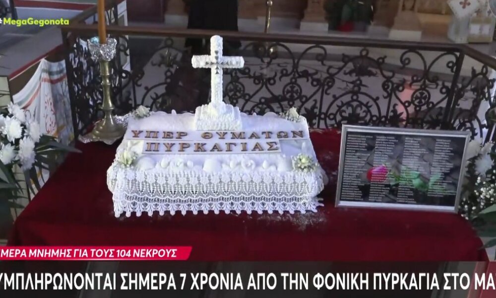 Στο Μάτι το πρωί της 20ης Ιουλίου τελέστηκε μνημόσυνο για τα θύματα της φονικής πυρκαγιάς, λίγες μόλις ημέρες πριν συμπληρωθούν 7 χρόνια.