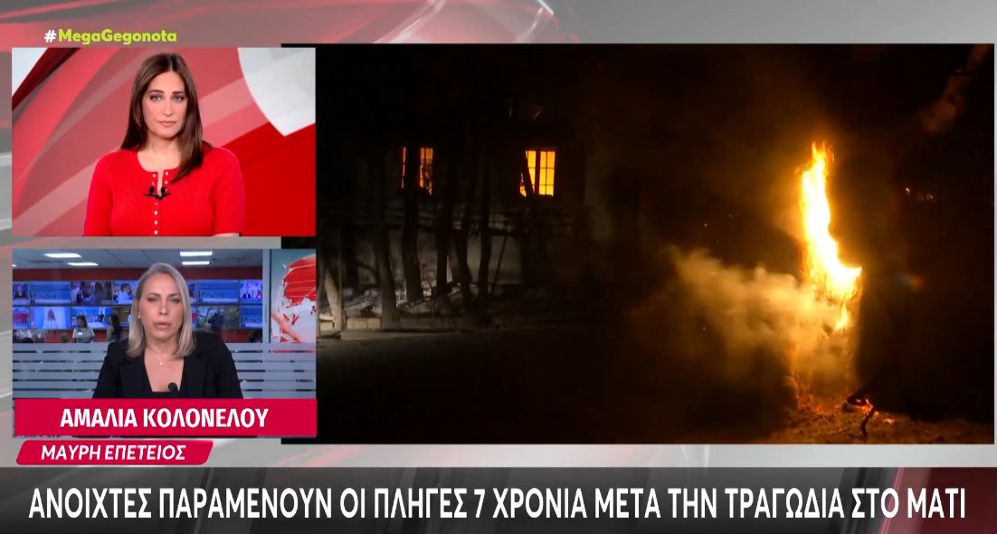 7 χρόνια συμπληρώνονται σήμερα από την αποφράδα ημέρα της μεγάλης τραγωδίας στο Μάτι, όπου 104 άνθρωποι κάηκαν από την πυρκαγιά.