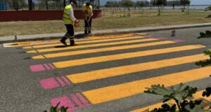 Στο Μεσολόγγι η Δημοτική Αρχή προχώρησε νέες διαγραμμίσεις πεζών για ασφαλέστερα Σχολεία.