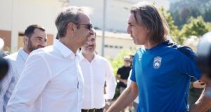 Στο Καρπενήσι ο Σωτήρης Κυργιάκος της Κηφισιάς και ο Κυριάκος Μητσοτάκης είχαν ένα τετ-α-τετ!
