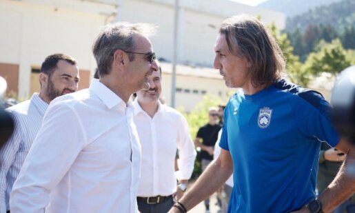 Στο Καρπενήσι ο Σωτήρης Κυργιάκος της Κηφισιάς και ο Κυριάκος Μητσοτάκης είχαν ένα τετ-α-τετ!