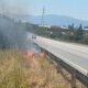 Στη Νεάπολη Αγρινίου νωρίς το μεσημέρι της 17ης Ιουλίου σημειώθηκε κινητοποίηση της Πυροσβεστικής Υπηρεσίας για φωτιά στην Εθνική Οδό.