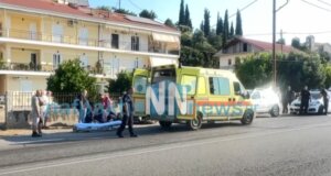 Η Ναύπακτος στο επίκεντρο των εξελίξεων, το μεσημέρι της 15ης Ιουλίου ο οδηγός δίκυκλου τραυματίστηκε μετά από τροχαίο στην Παλαιοπαναγιά.