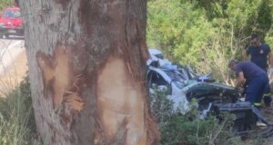 Τραγωδία ανήμερα της 26ης Ιουλίου στα Παλιάμπελα καθώς ένας 42χρονος Ελληνοαμερικανός έχασε τη ζωή του σε τροχαίο.