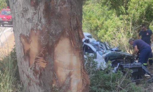 Τραγωδία ανήμερα της 26ης Ιουλίου στα Παλιάμπελα καθώς ένας 42χρονος Ελληνοαμερικανός έχασε τη ζωή του σε τροχαίο.
