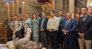 Στο Αγγελόκαστρο Αγρινίου την 5η Αυγούστου τελέστηκε Πανηγυρικός Εσπερινός στο Μοναστήρι του Σωτήρος Παντοκράτορα.