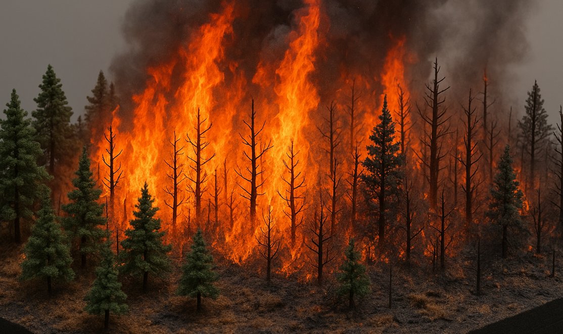 Στο Μεσολόγγι οι ώρες που βιώνουν κάτοικοι και Πυροσβέστες είναι δύσκολες, το 112 ήχησε για ένα νέο πύρινο μέτωπο στα Τρελάγκαθα.