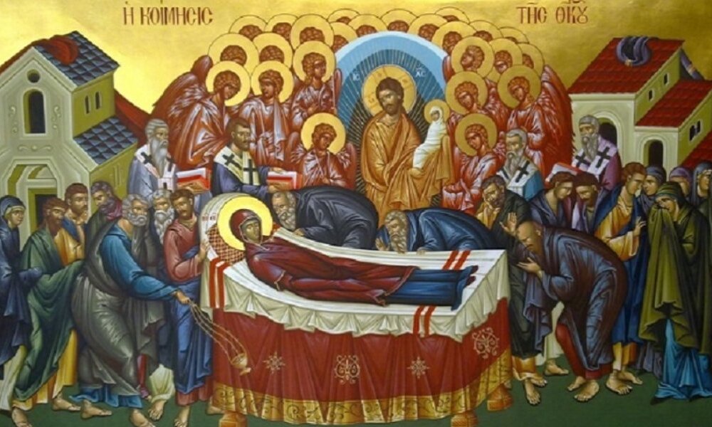 Ο Μητροπολίτης Δαμασκηνός στο μήνυμά του για τον Δεκαπενταύγουστο αναφέρει πως «Η Παναγία παρουσίασε στον Θεό την προπτωτική ανθρώπινη φύση».