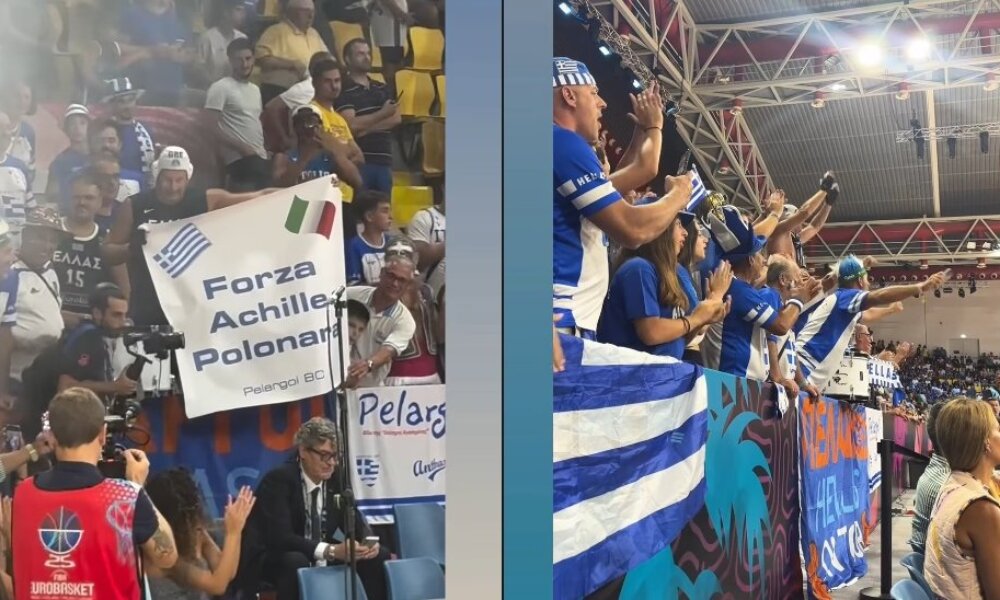 Το EuroBasket 2025 είναι σε εξέλιξη και μόλις χθες οι Έλληνες στάθηκαν στο πλευρό του Ακίλε Πολονάρα που δίνει «μάχη» με τη λευχαιμία!