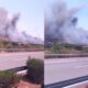 Η Ιόνια Οδός στο... πόδι για κινητοποίηση της Πυροσβεστικής Υπηρεσίας για επικίνδυνη πυρκαγιά στη Γουριώτισσα
