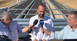 Ο Νεκτάριος Φαρμάκης στα εγκαίνια για την Πατρών - Πύργου αναφέρθηκε στις άδικες ανθρωποθυσίες αλλά και τις νέες προοπτικές.