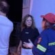 Στη Σταμνά Ι.Π. Μεσολογγίου βρίσκεται η Χριστίνα Σταρακά εκεί όπου σπίτια κινδυνεύουν, καλλιέργειες είναι καμένες και οικογένειες αγωνιούν.