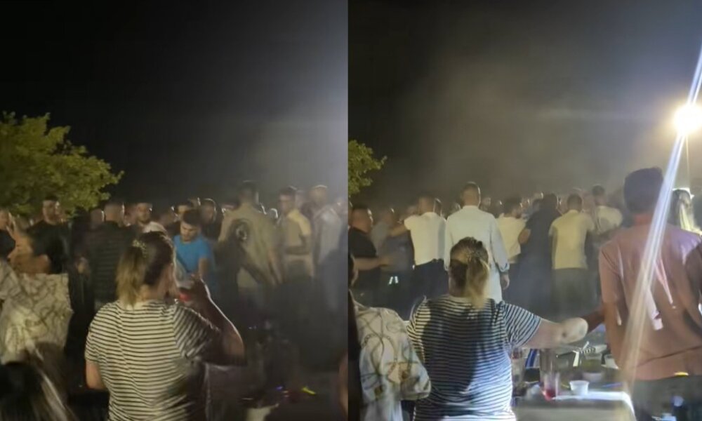 Στα Σιταράλωνα Θέρμου κι ενώ το πανηγύρι ήταν σε εξέλιξη σημειώθηκε συμπλοκή, διακόπηκε η εμφάνιση της Γωγώς Τσαμπά.