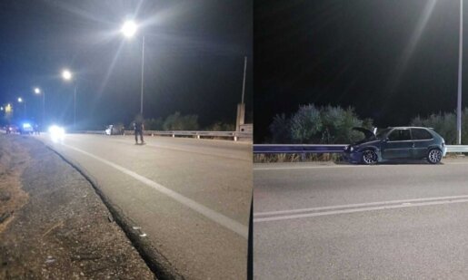 Αργά το βράδυ της 27ης Αυγούστου σημειώθηκε τροχαίο στην Εθνική Οδό Αγρινίου - Αντιρρίου - Και τα δύο ανήλικα κορίτσια μεταφέρθηκαν στο Καραμανδάνειο.