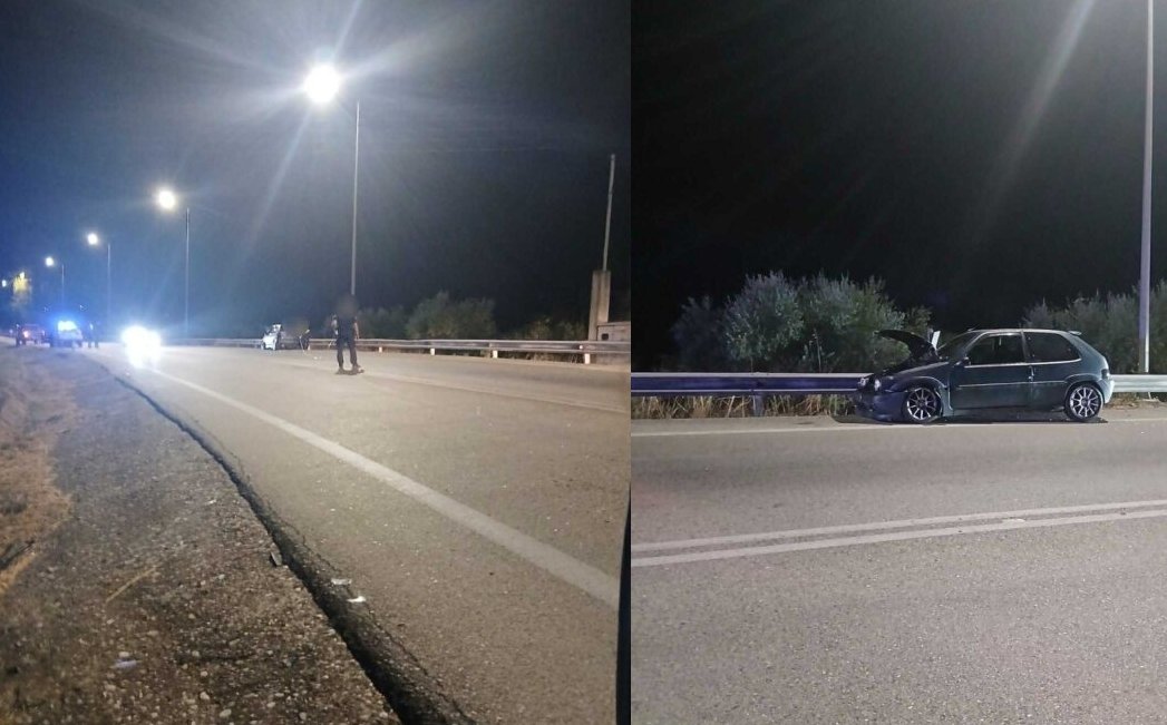 Αργά το βράδυ σημειώθηκε τροχαίο στην Εθνική Οδό Αγρινίου - Αντιρρίου - Και τα δύο ανήλικα κορίτσια μεταφέρθηκαν στο «Καραμανδάνειο».