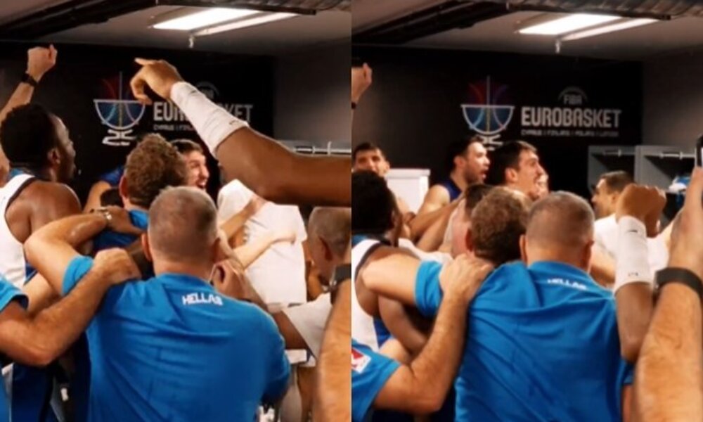 Η Εθνική Ομάδα έστησε το δικό της πάρτι στη Ρίγα, μετά την κατάκτηση του Χάλκινου Μετάλλιου στο EuroBasket 2025.