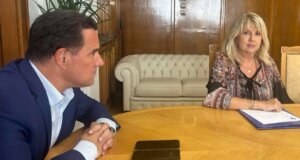 Η Άννα Μαστοράκου ως Αντιπεριφερειάρχης Δημόσιας Υγείας Δυτικής Ελλάδας συνάντησε τον Άδωνι Γεωργιάδη.