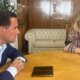 Η Άννα Μαστοράκου ως Αντιπεριφερειάρχης Δημόσιας Υγείας Δυτικής Ελλάδας συνάντησε τον Άδωνι Γεωργιάδη.